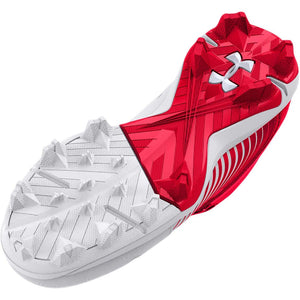 Under Armour Leadoff Mid RM Jr. Baseball Cleats - Sports Excellence