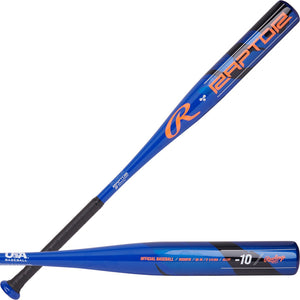 2025 Rawlings RAPTOR -10 (2 1/4" BARREL) USA Youth Baseball Bat