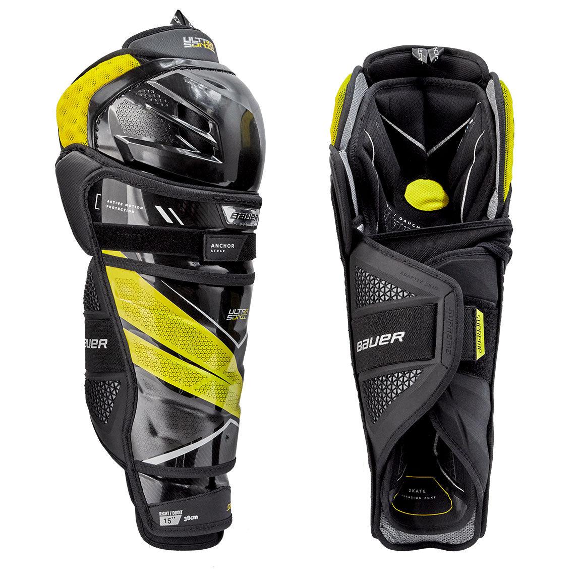 Supreme Ultrasonic Hockey Shin Guard - Intermediate