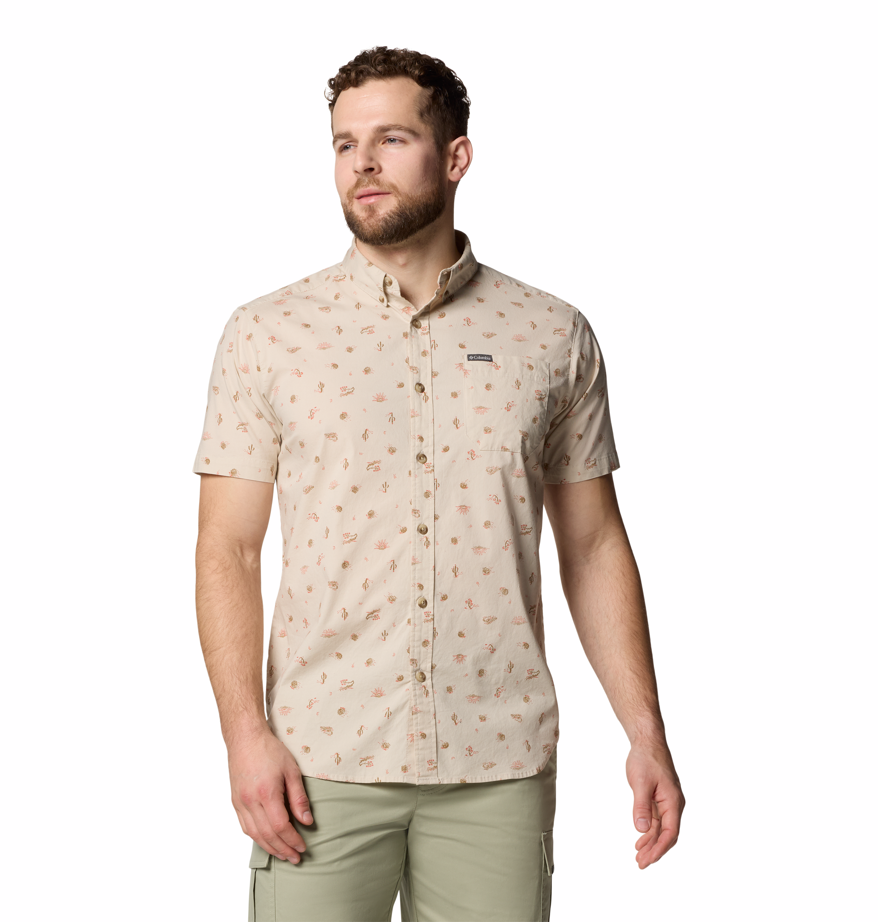 Columbia Rapid Rivers™ Printed Short Sleeve Shirt - Men