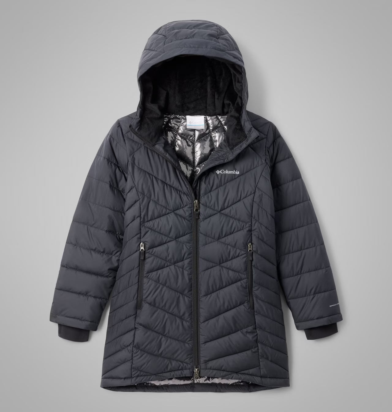 Columbia Heavenly II Long Jacket Girls Black