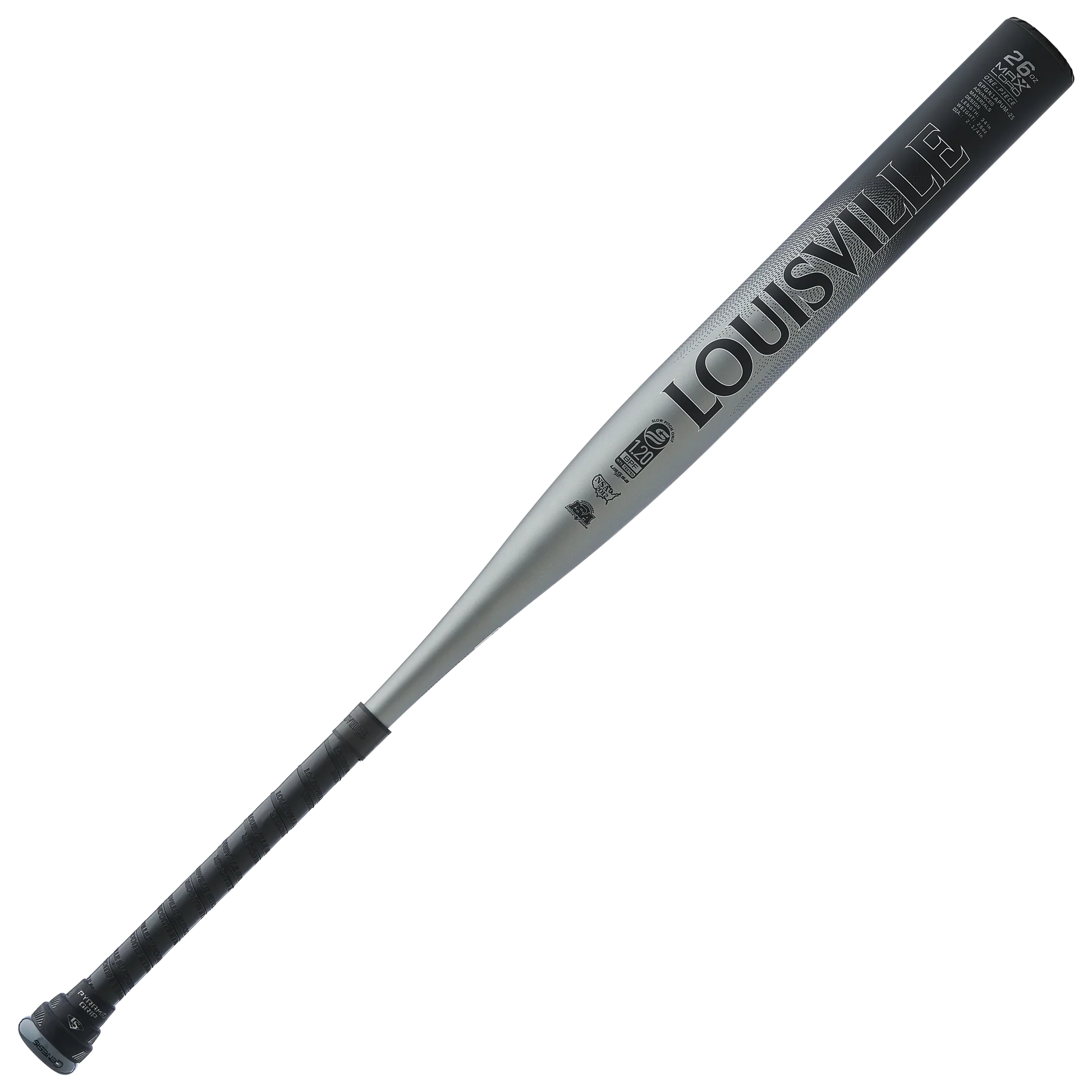 2025 Louisville Genesis USSSA 13" Endload 1-Piece Andy Purcell Signature Slowpitch Softball Bat - WBL4108010