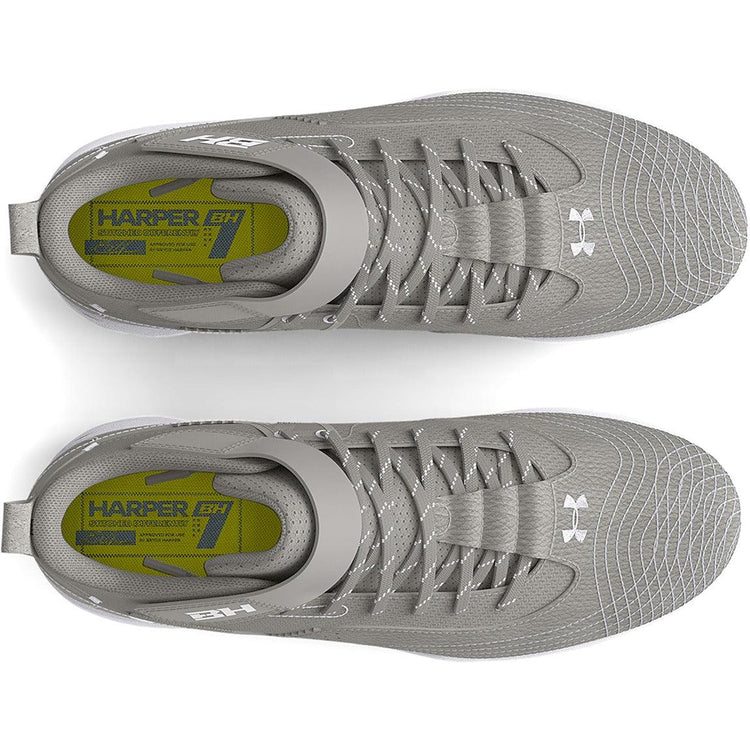 Under Armour Harper 7 Mid RM Jr. Baseball Cleats - Sports Excellence