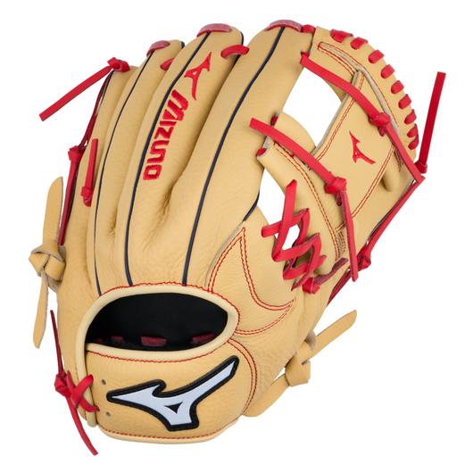 MIZUNO PROSPECT SELECT BB GPSL1102 11" RIGHT THROW GLOVE TAN-RED