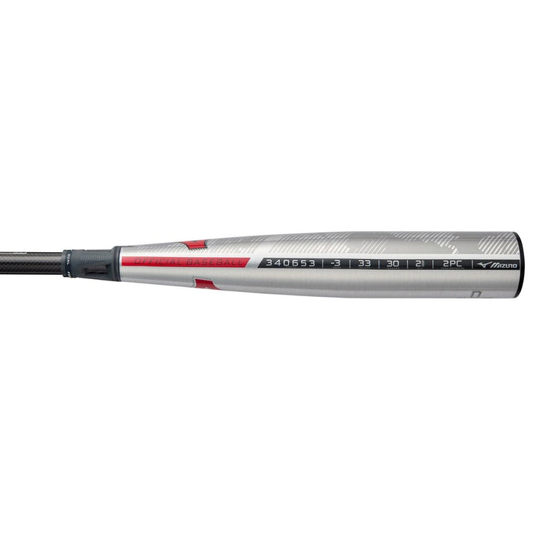 Mizuno DUALITY HYBRID BBCOR (-3) 2 5/8" Baseball Bat