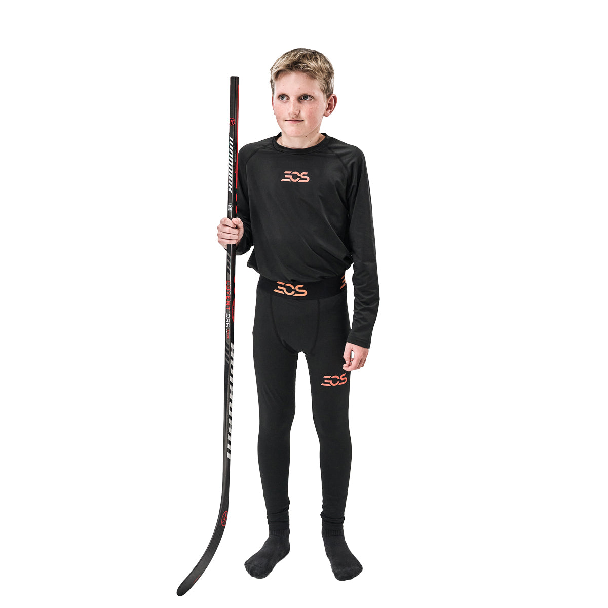 EOS Baselayer Athletic Fit Longsleeve Top & Compression Pant Combo (S25) - Junior