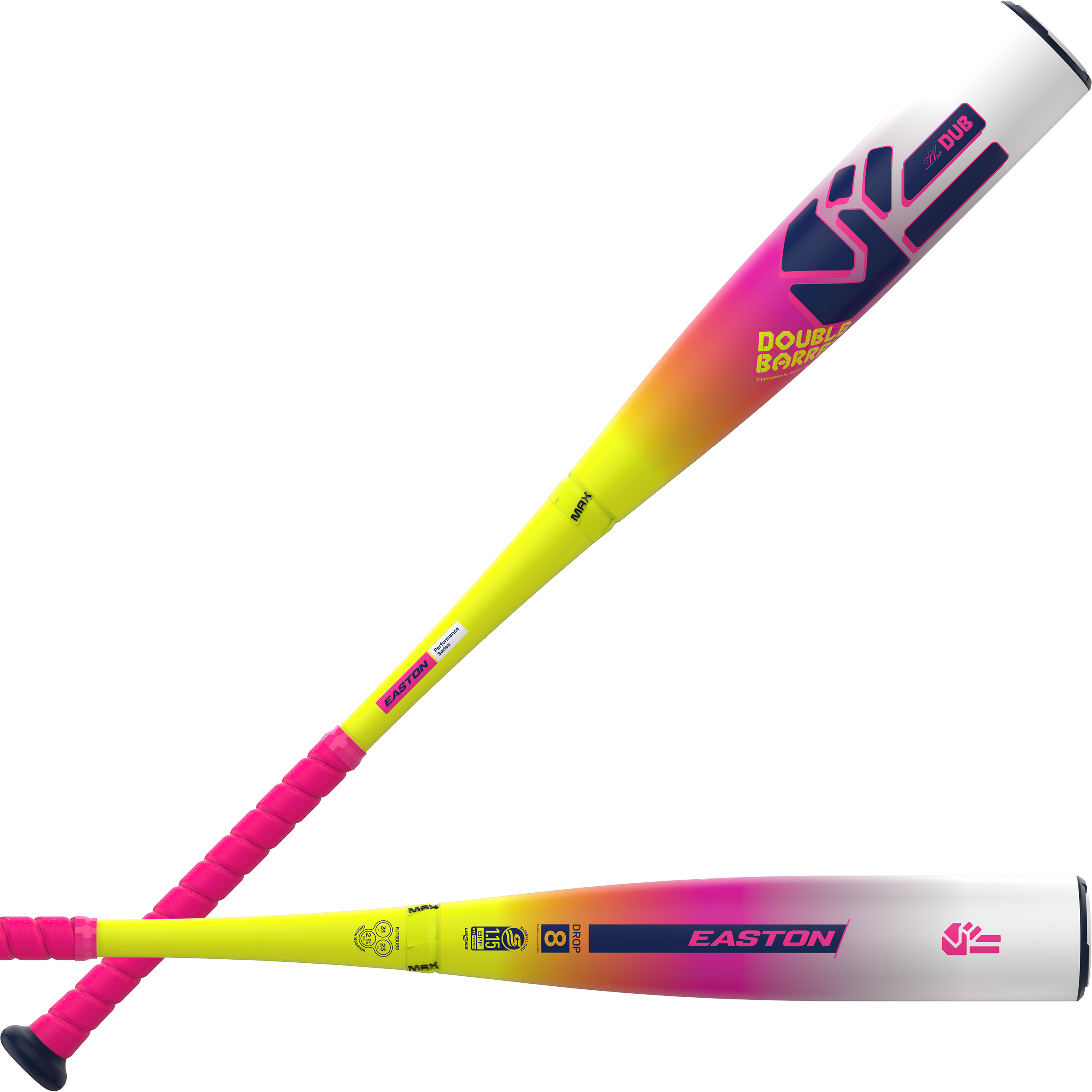 Easton The Dub -8 (2 3/4" BARREL) USSSA Baseball Bat (2025)