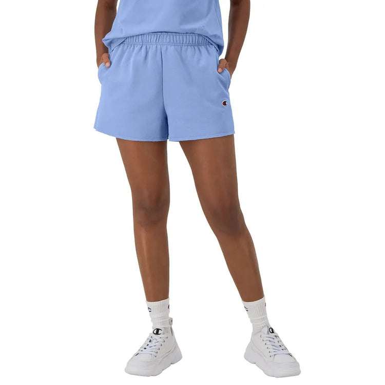 Champion 3" Powerblend Logo Shorts - Women