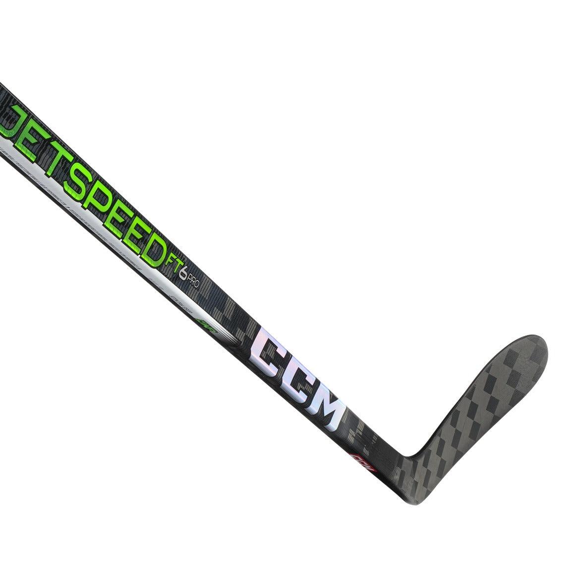 CCM Jetspeed FT6 Pro (Green) Hockey Stick - Junior