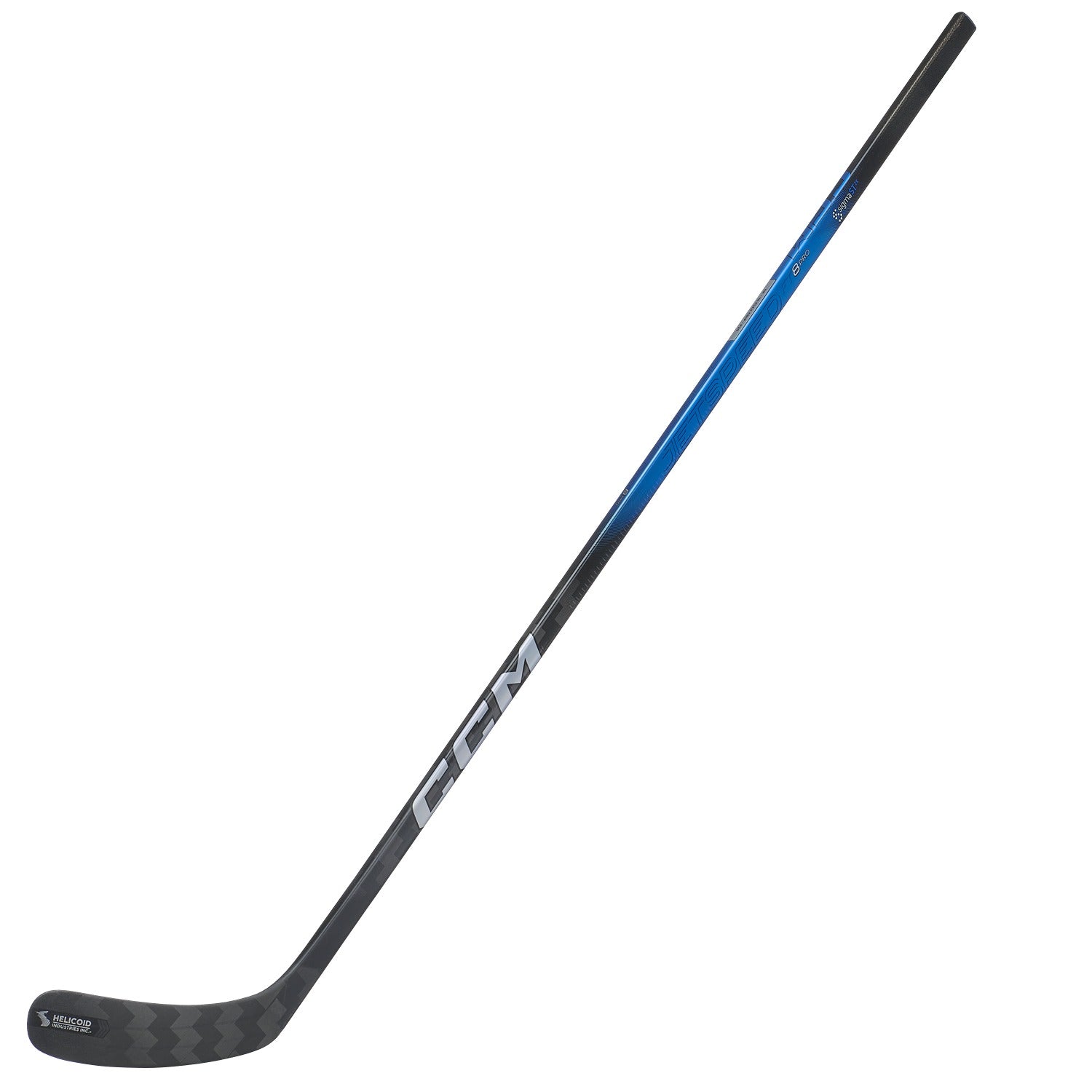 CCM Jetspeed FT8 Pro Hockey Stick (Blue) - Intermediate