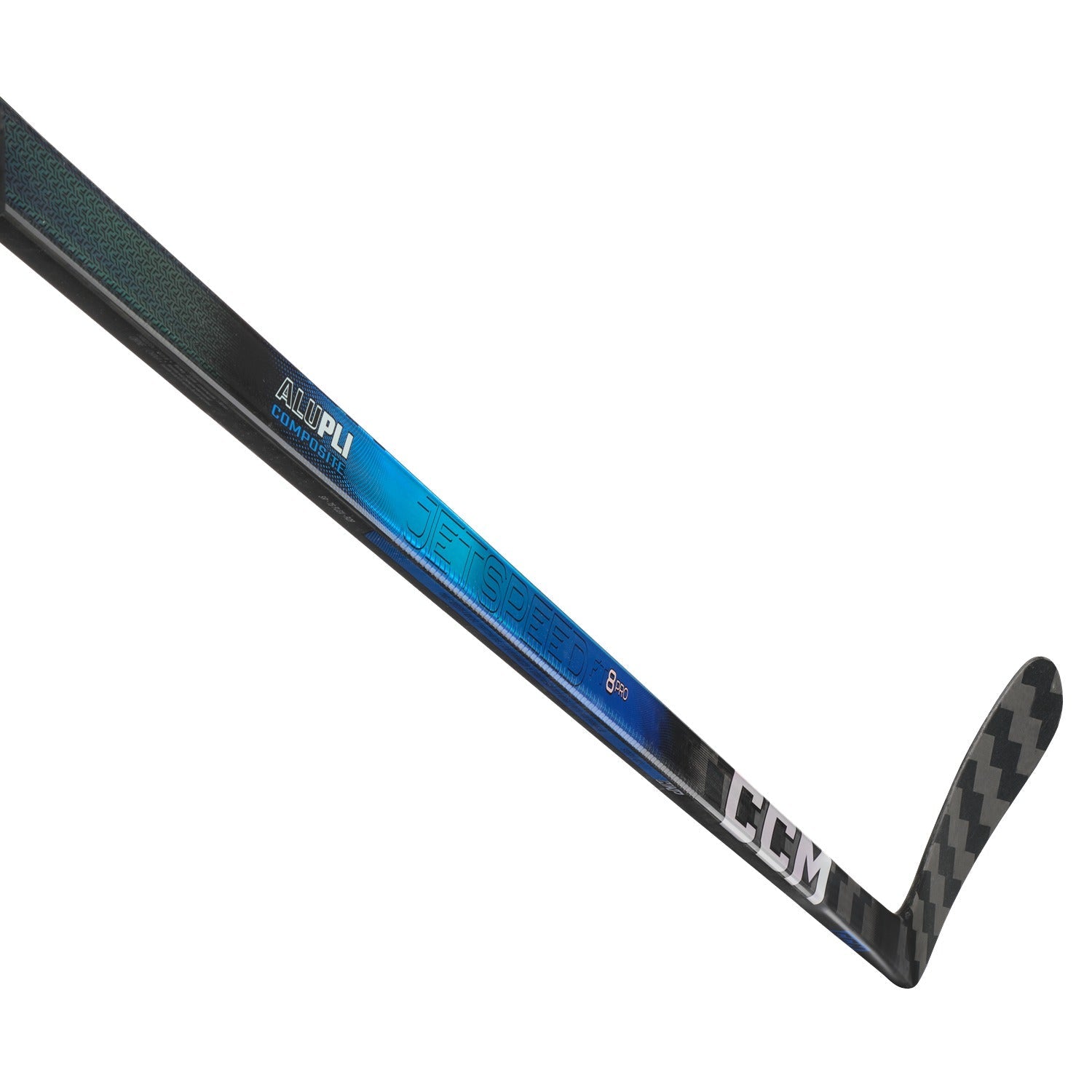 CCM Jetspeed FT8 Pro Hockey Stick (Blue) - Intermediate