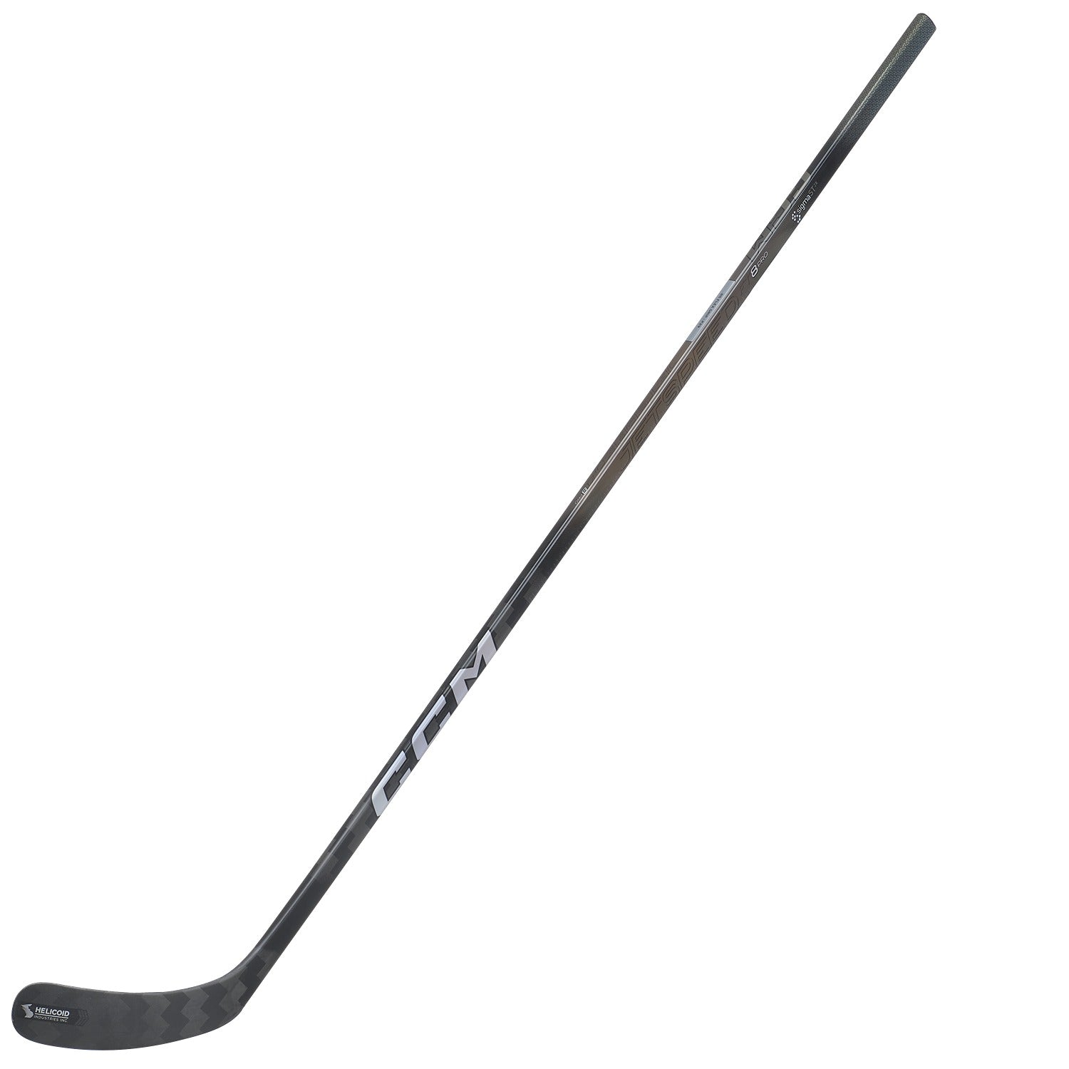CCM Jetspeed FT8 Pro Hockey Stick (Charcoal) - Intermediate