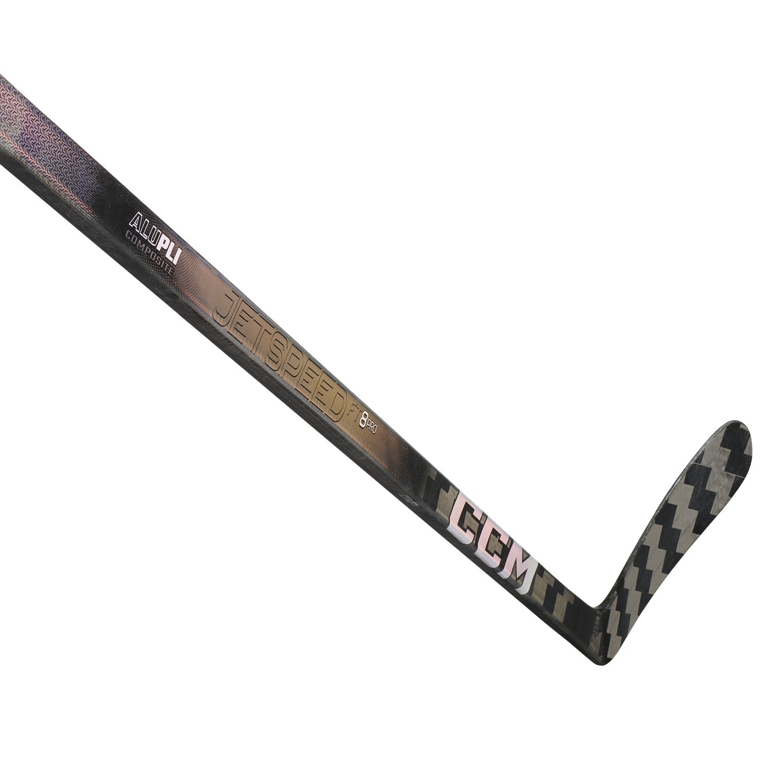 CCM Jetspeed FT8 Pro Hockey Stick (Charcoal) - Intermediate