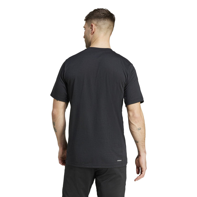 adidas Train Essentials Camo Graphic Logo Tee - Men