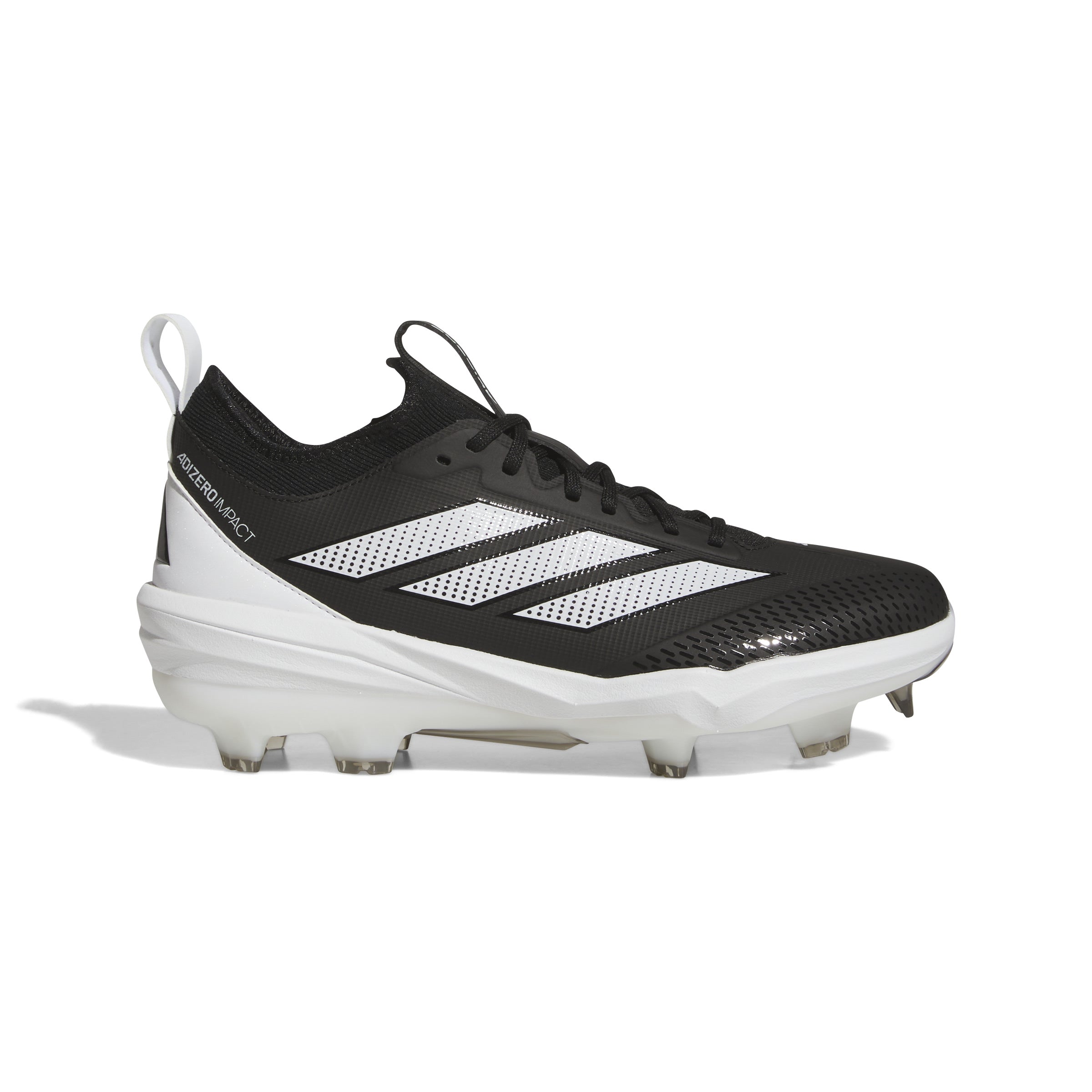 Adidas Adizero Impact TPU 2.0 Black Baseball Cleats (2025)