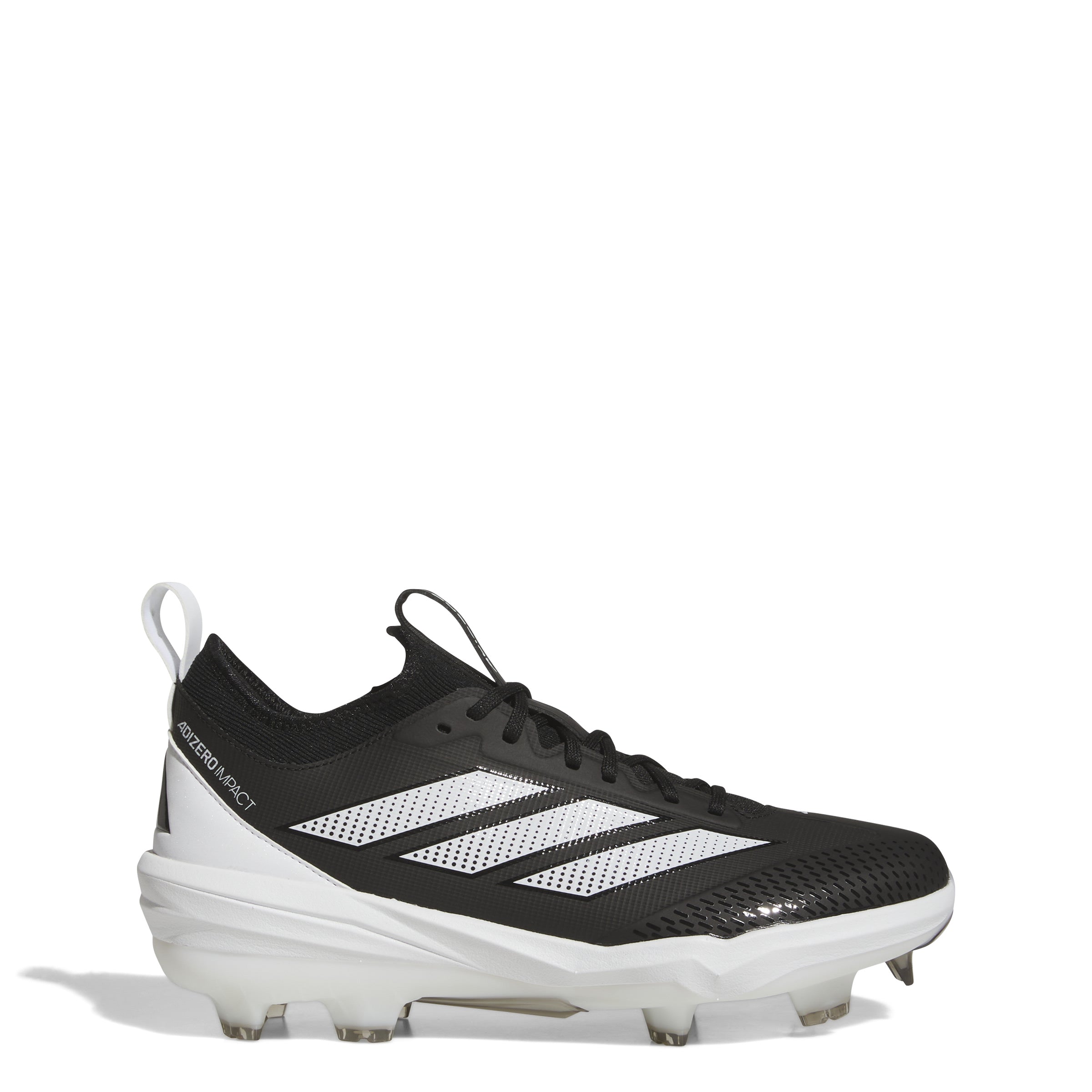 Adidas Adizero Impact TPU 2.0 Black Baseball Cleats (2025)