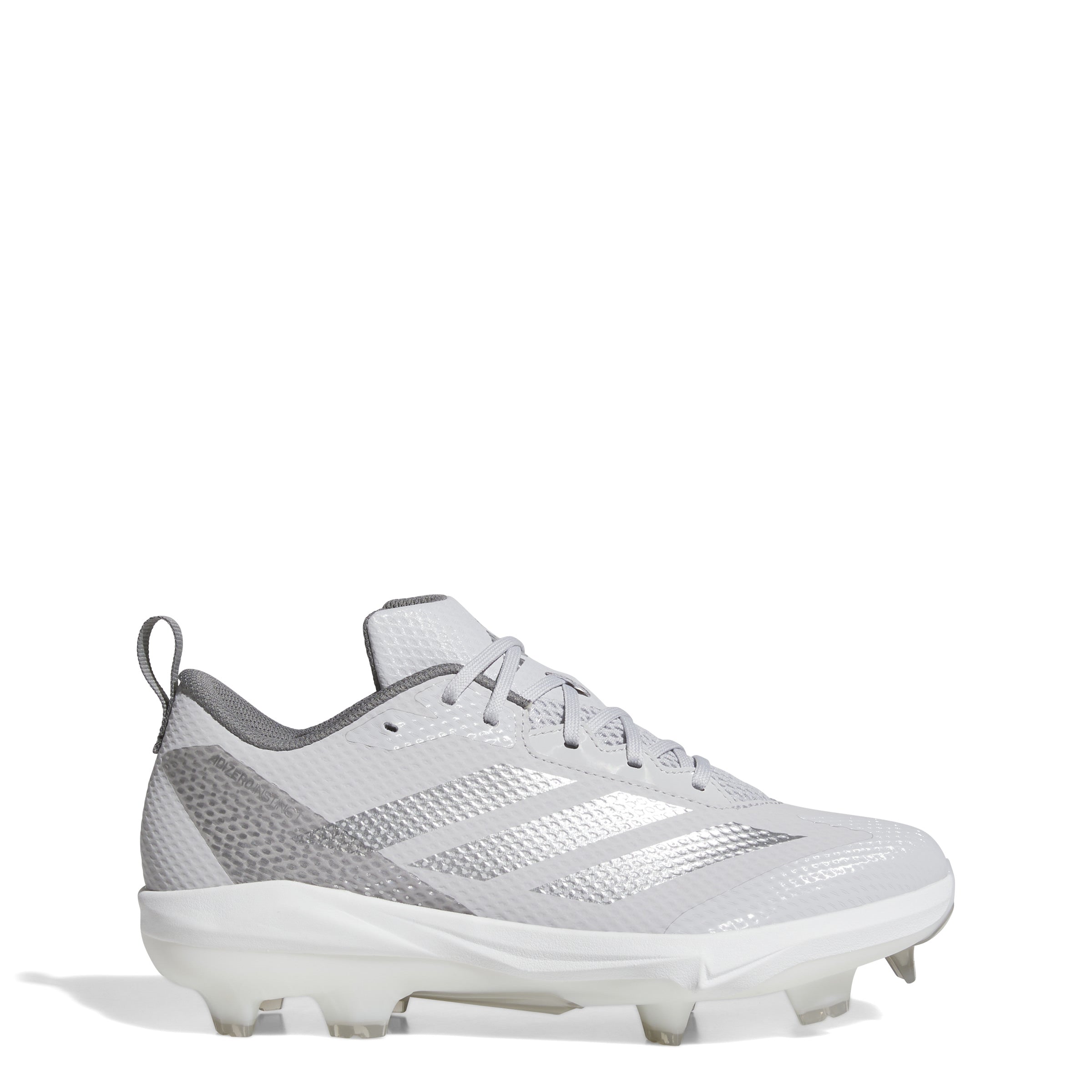 Adidas Adizero Instinct TPU 2.0 Grey Baseball Cleats (2025)