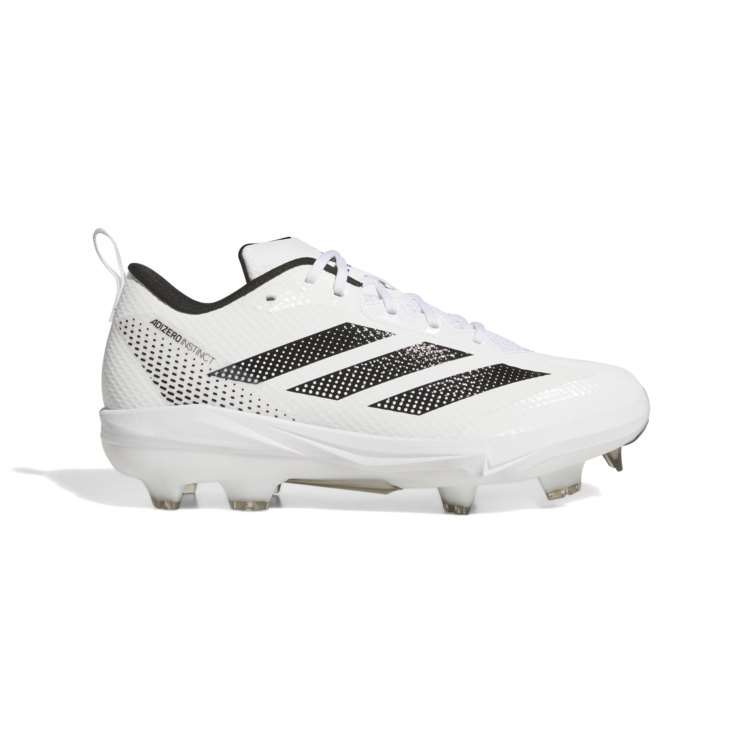 Adidas Adizero Instinct TPU 2.0 White Baseball Cleats (2025)