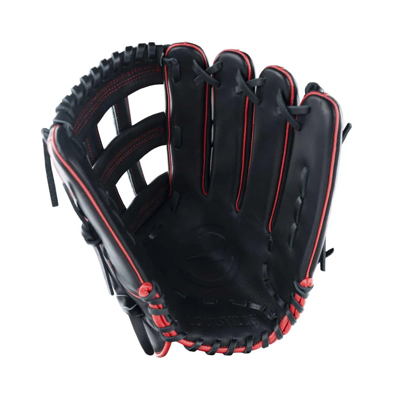 LOUISVILLE '25 GENESIS SP FG 13.5" BLK/RED RIGHT THROW GLOVE