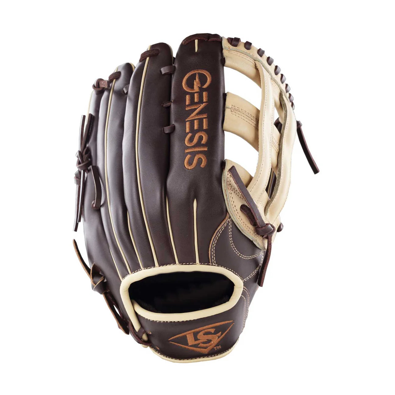 LOUISVILLE '25 GENESIS SP FG 13" DARKBROWN/CAMEL RIGHT THROW GLOVE