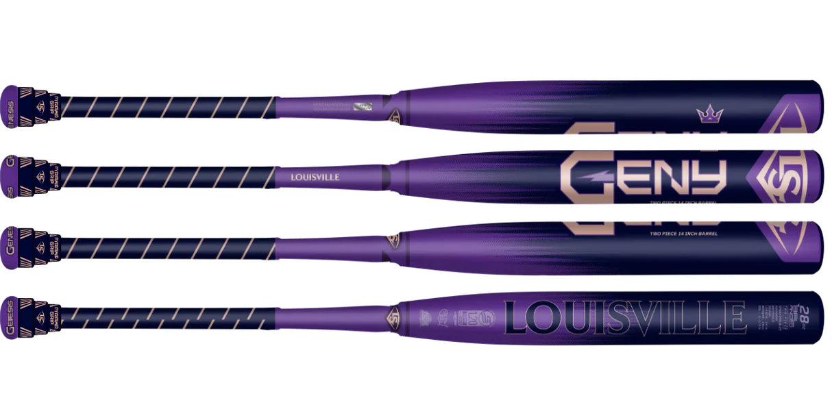 LOUISVILLE '25 GENY 2.0 2PC BALANCED USSSA BAT PURP/GOLD