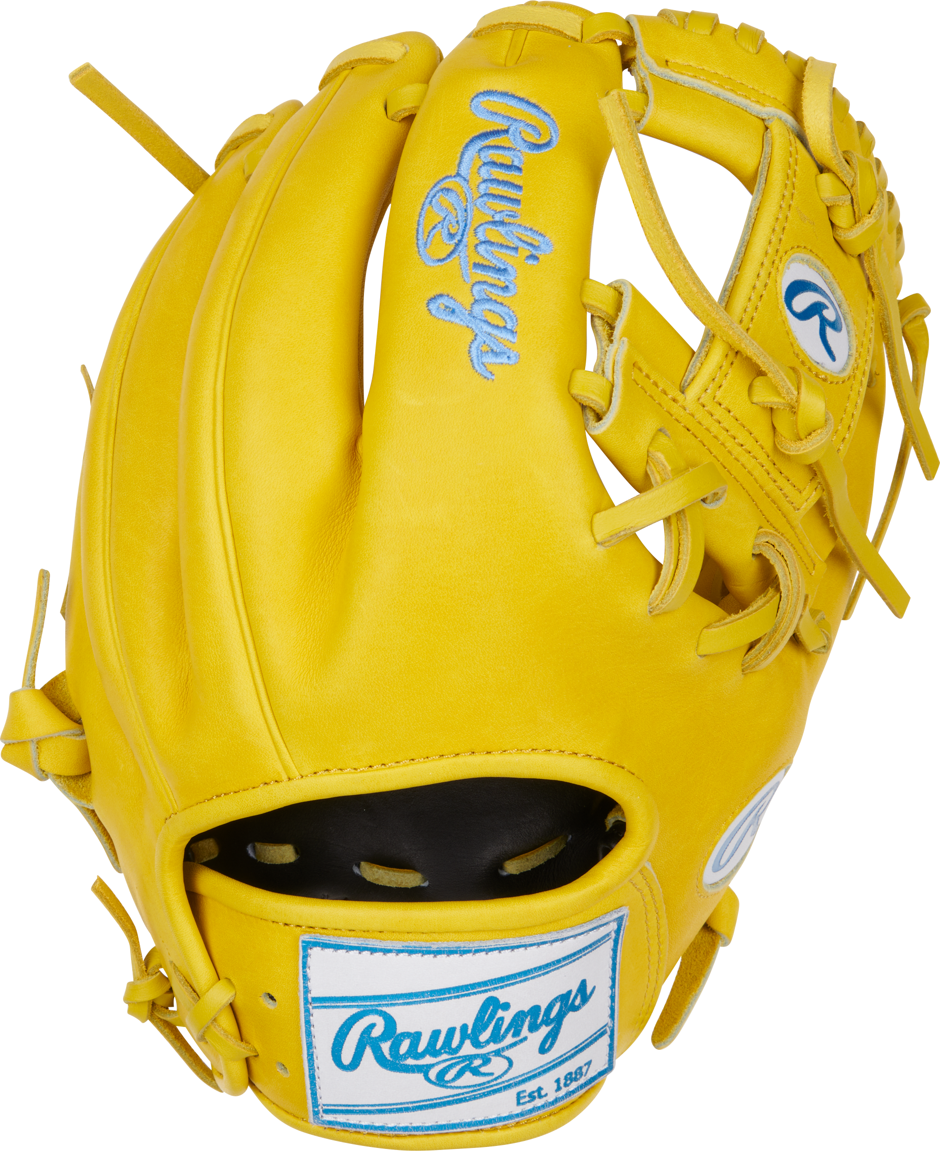 Rawlings Heart of the Hide Color Sync 11.5" Yellow Infield Glove (2025)