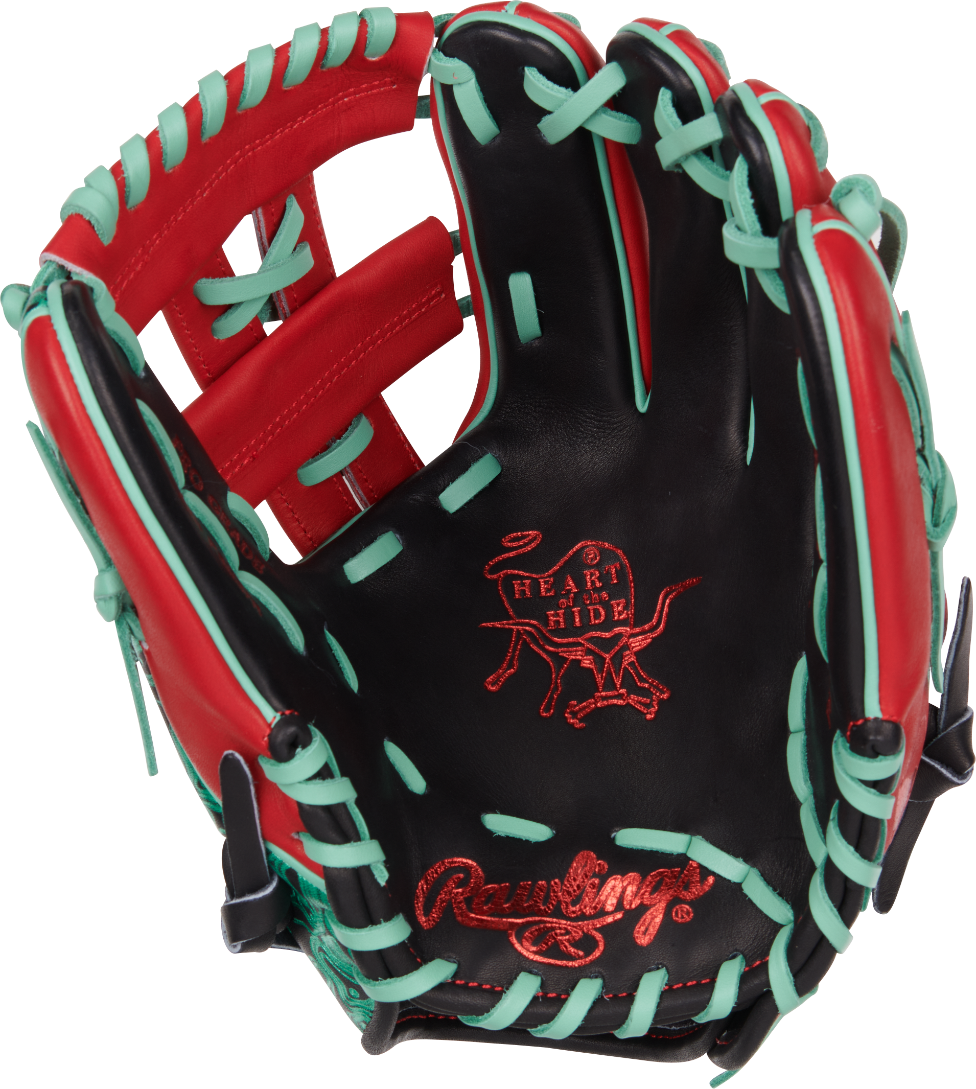 Rawlings Heart of the Hide Color Sync 11.5" Red Infield Glove (2025)