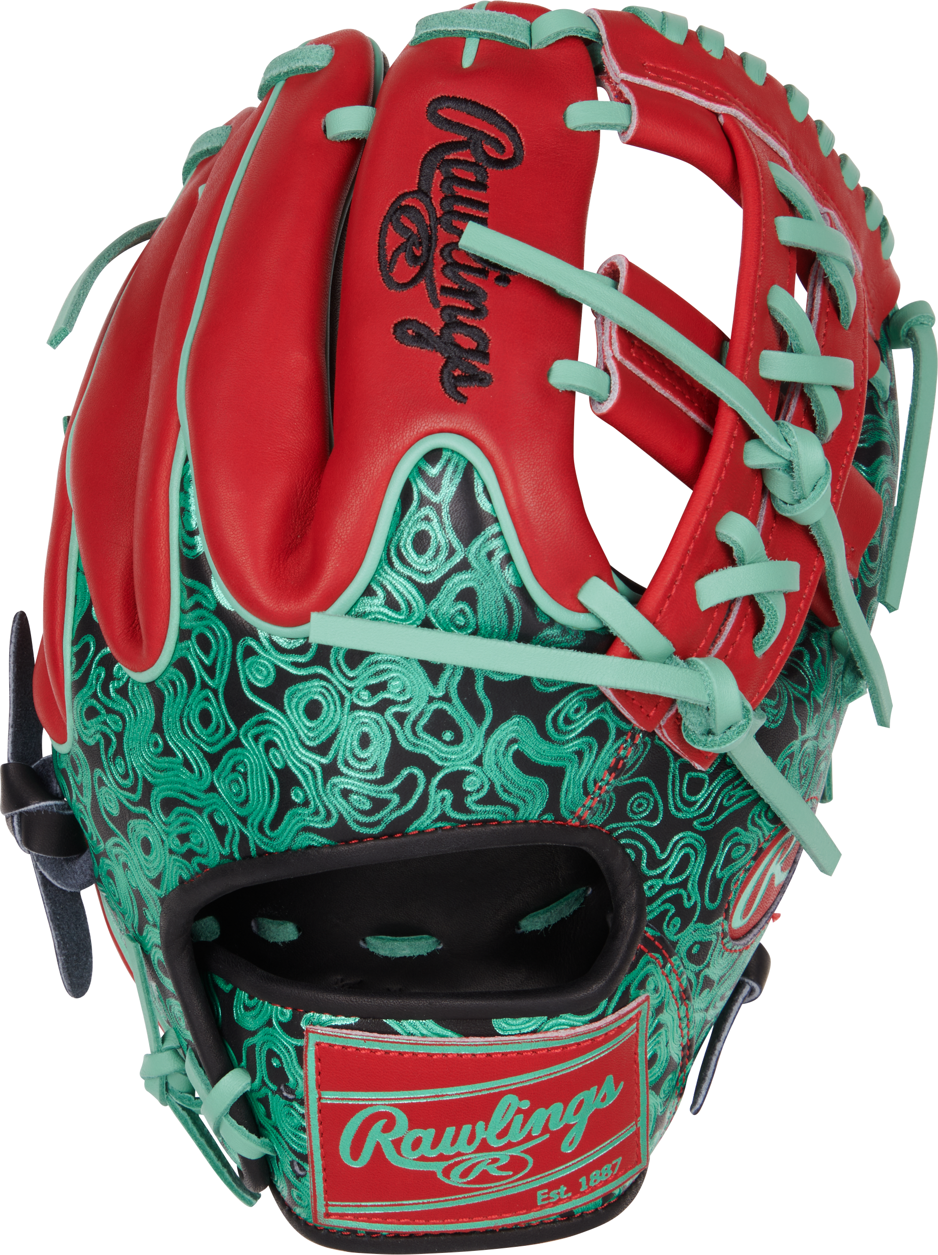 Rawlings Heart of the Hide Color Sync 11.5" Red Infield Glove (2025)