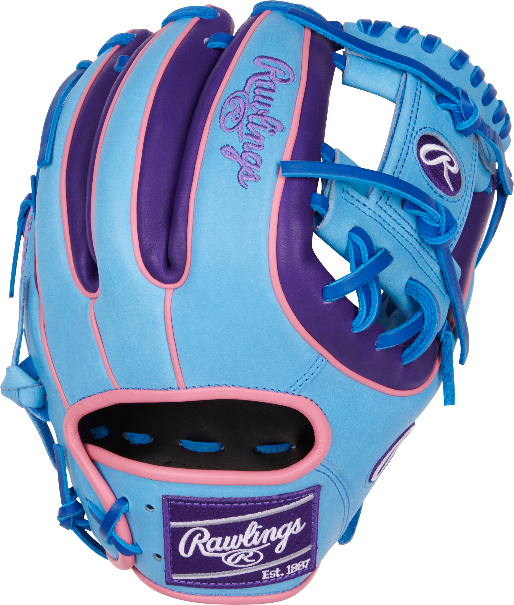 Rawlings Heart of the Hide Color Sync 11.5" Blue Infield Glove (2025)