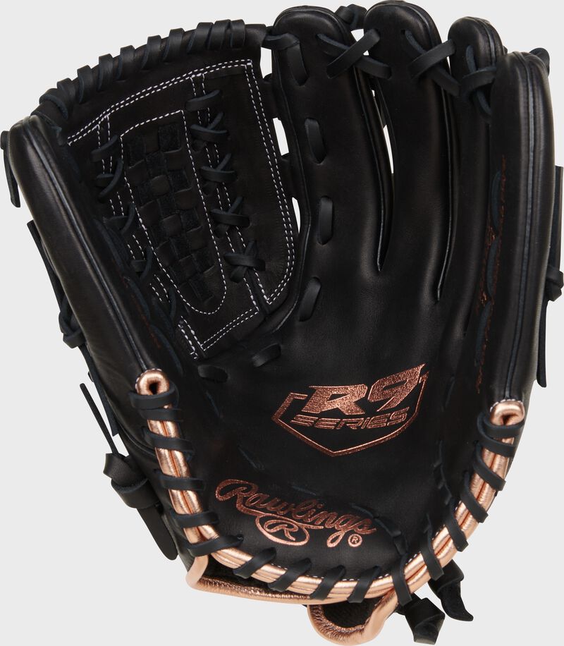 RAWLINGS R9 SOFTBALL SERIES R9SB125-18B 12.5" RIGHT THROW GLOVE