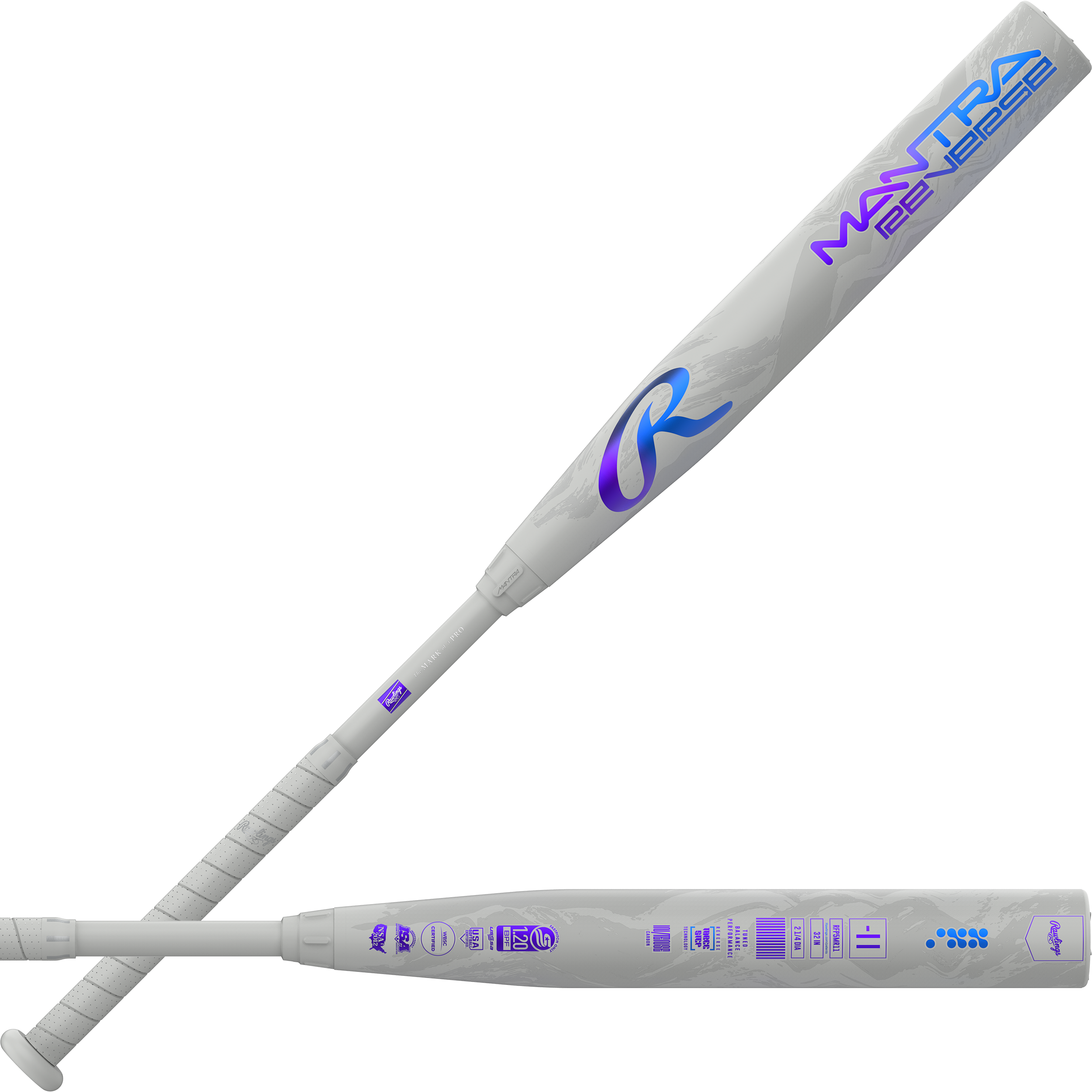 Rawlings Mantra Reverse Fastpitch Softball Bat (-10) (2025)