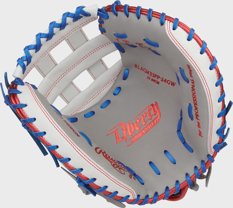 RAWLINGS LIBERTY ADVANCED 33" CATCHERS MITT RLACM33FP-24GW RIGHT THROW