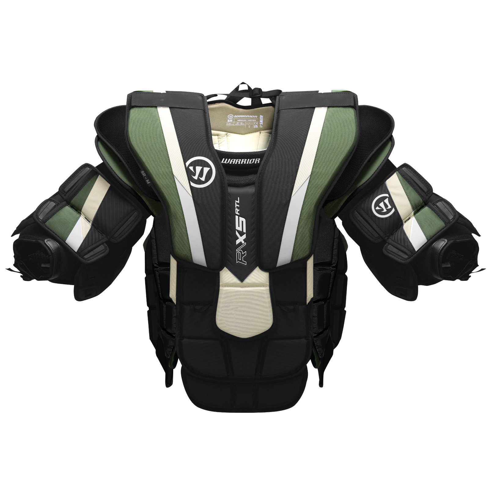 Warrior Ritual R/X5 RTL Chest & Arms - Senior