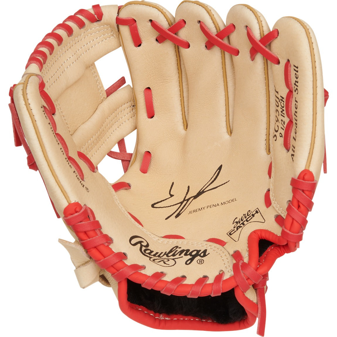 2025 Rawlings Sure Catch Series 9.5" Youth Jeremy Pena Infield Glove