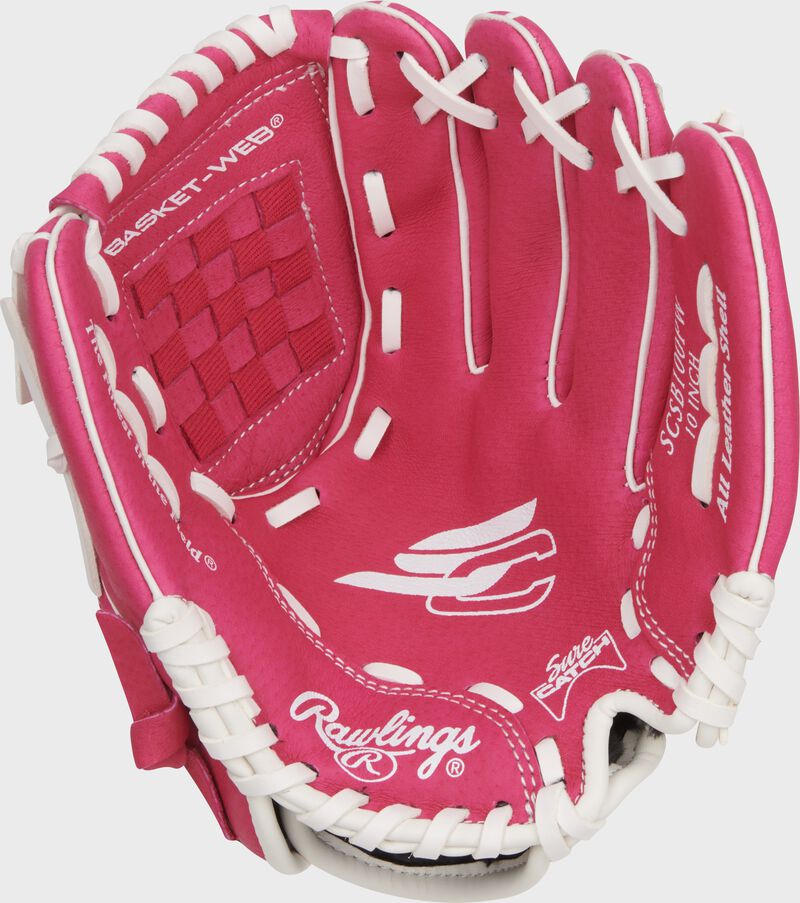 RAWLINGS "SURE CATCH SOFTBALL" SCSB100PW-RHT 10" BKT/NFB