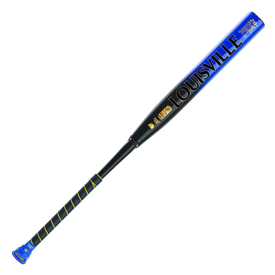 LOUISVILLE '25 GENY 2.0 2 PC END LOAD USSSA BAT BLK/BLU