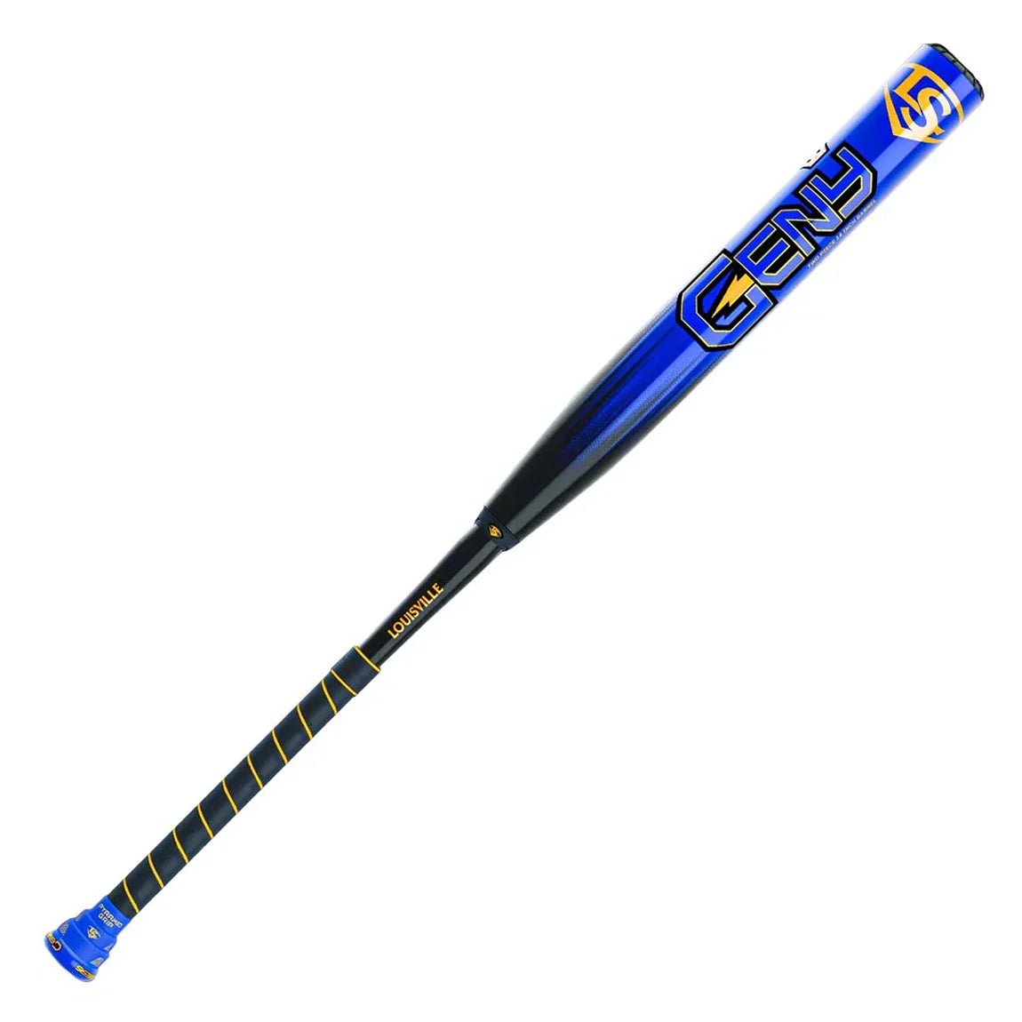 LOUISVILLE '25 GENY 2.0 2 PC END LOAD USSSA BAT BLK/BLU