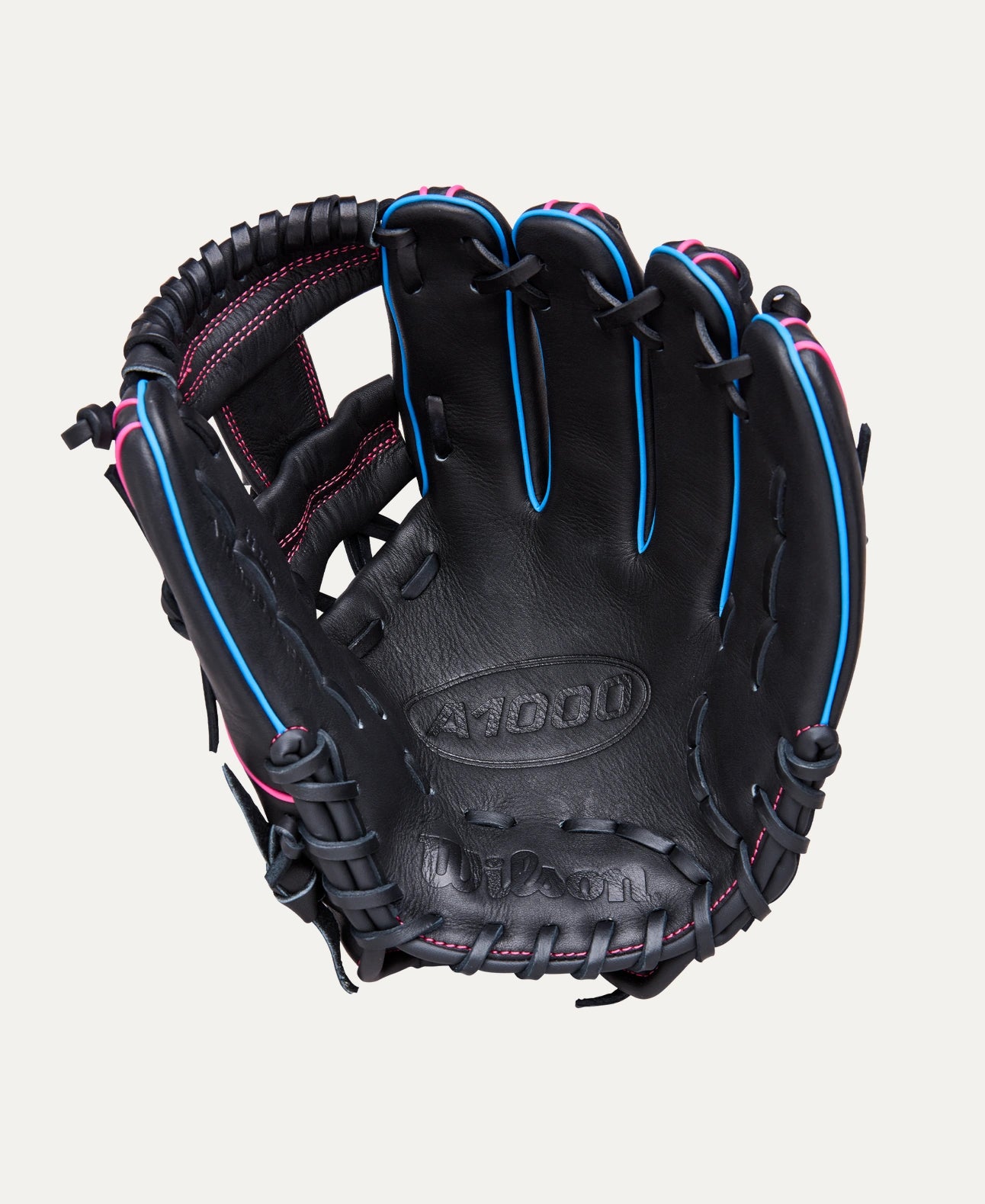 WILSON A1000 DP15 PEDROIA FIT 11.5" BLK/PINK RIGHT THROW