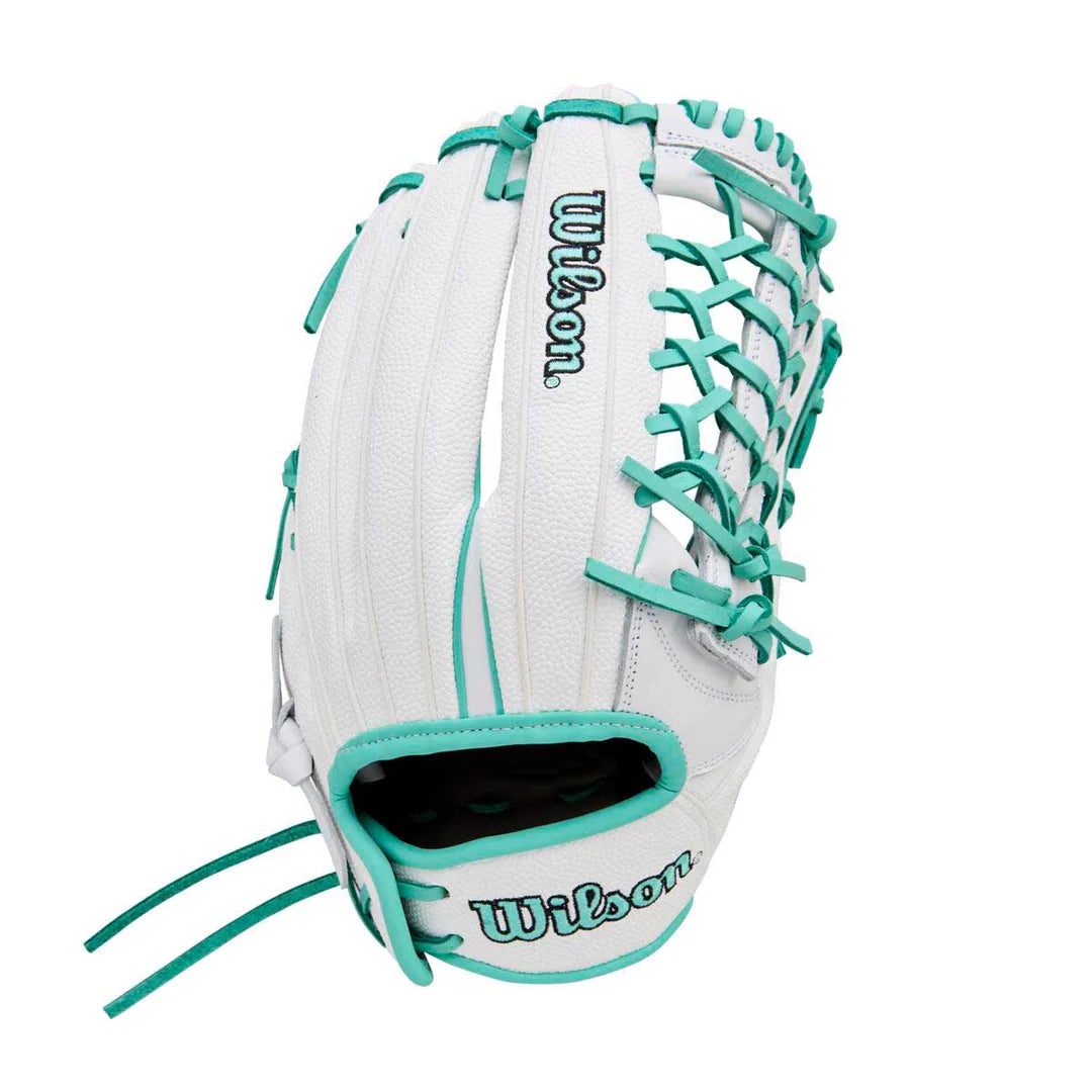WILSON '25 A1000 FP T125 w/SUPERSKIN 12.5" WHITE/SEAFOAM RIGHT THROW