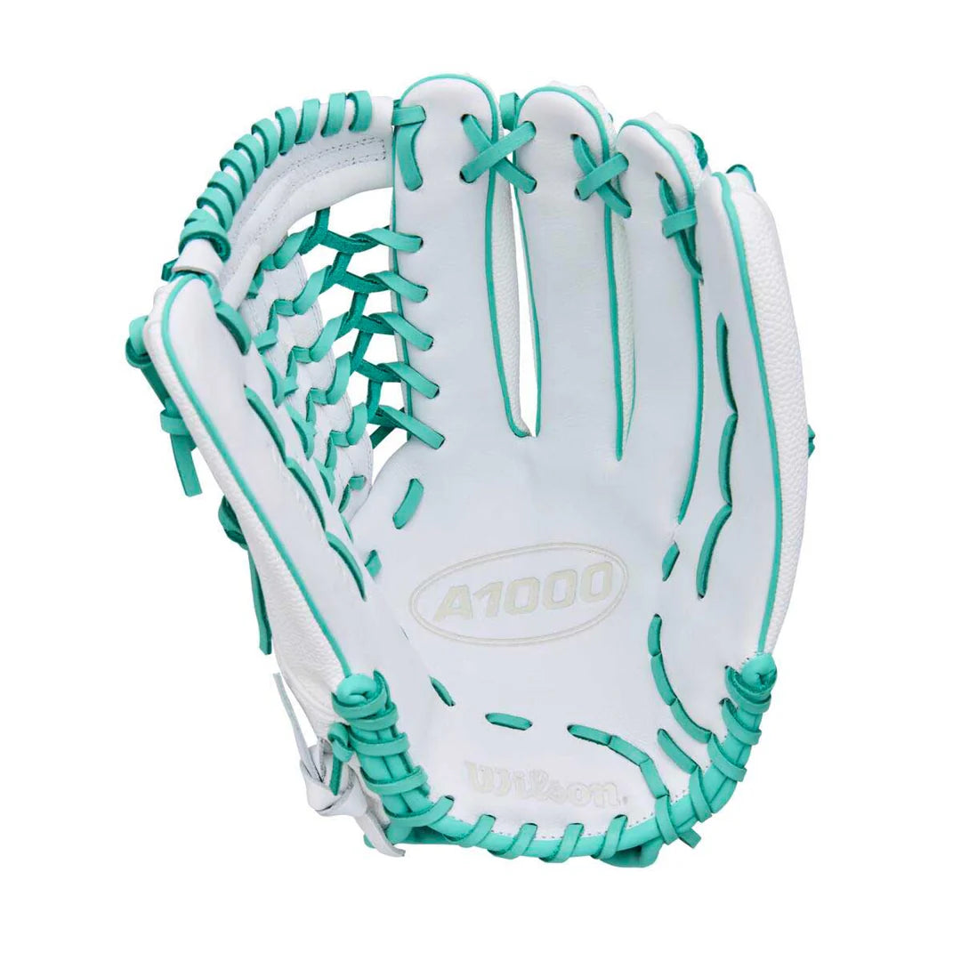 WILSON '25 A1000 FP T125 w/SUPERSKIN 12.5" WHITE/SEAFOAM RIGHT THROW