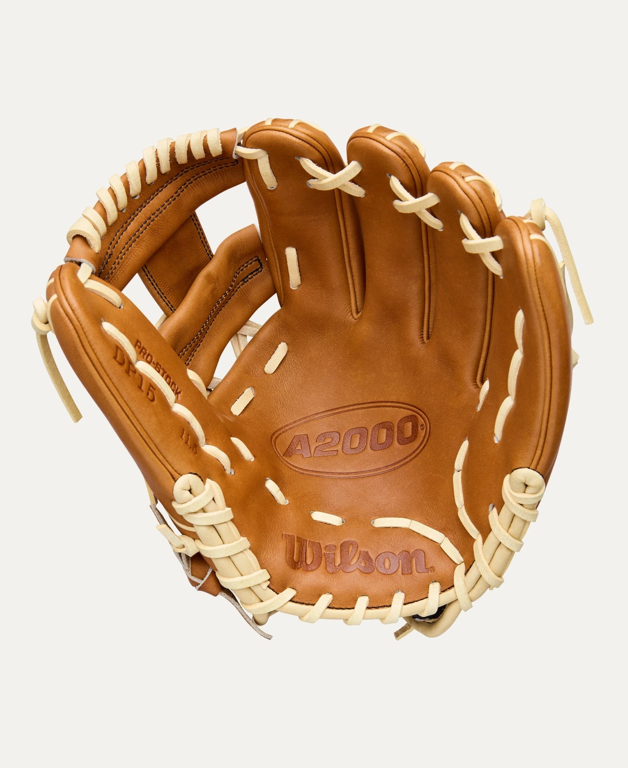 WILSON A2000 CLASSIC DP15 TAN-BLONDE 11.5" RIGHT THROW GLOVE