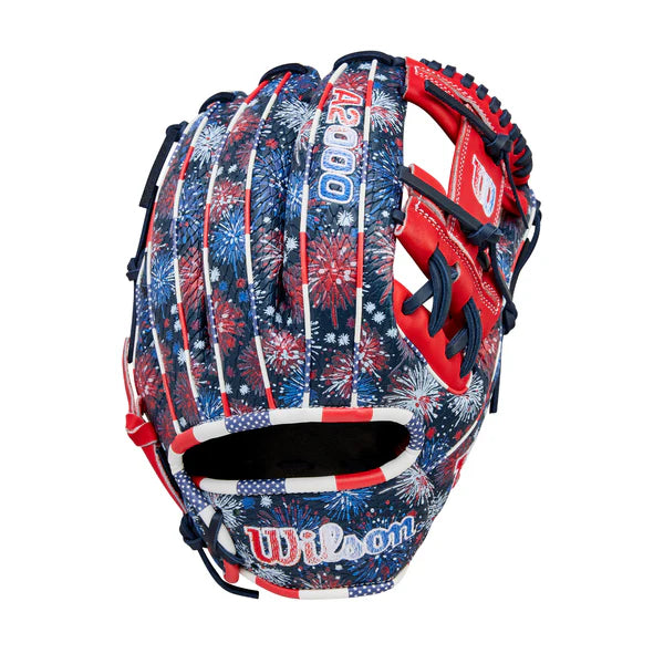WILSON JULY 2025 GLOVE OF THE  MONTH A2000 1975 FIREWORK  11.75" RIGHT THROW