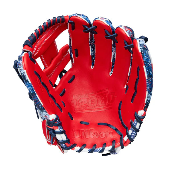WILSON JULY 2025 GLOVE OF THE  MONTH A2000 1975 FIREWORK  11.75" RIGHT THROW