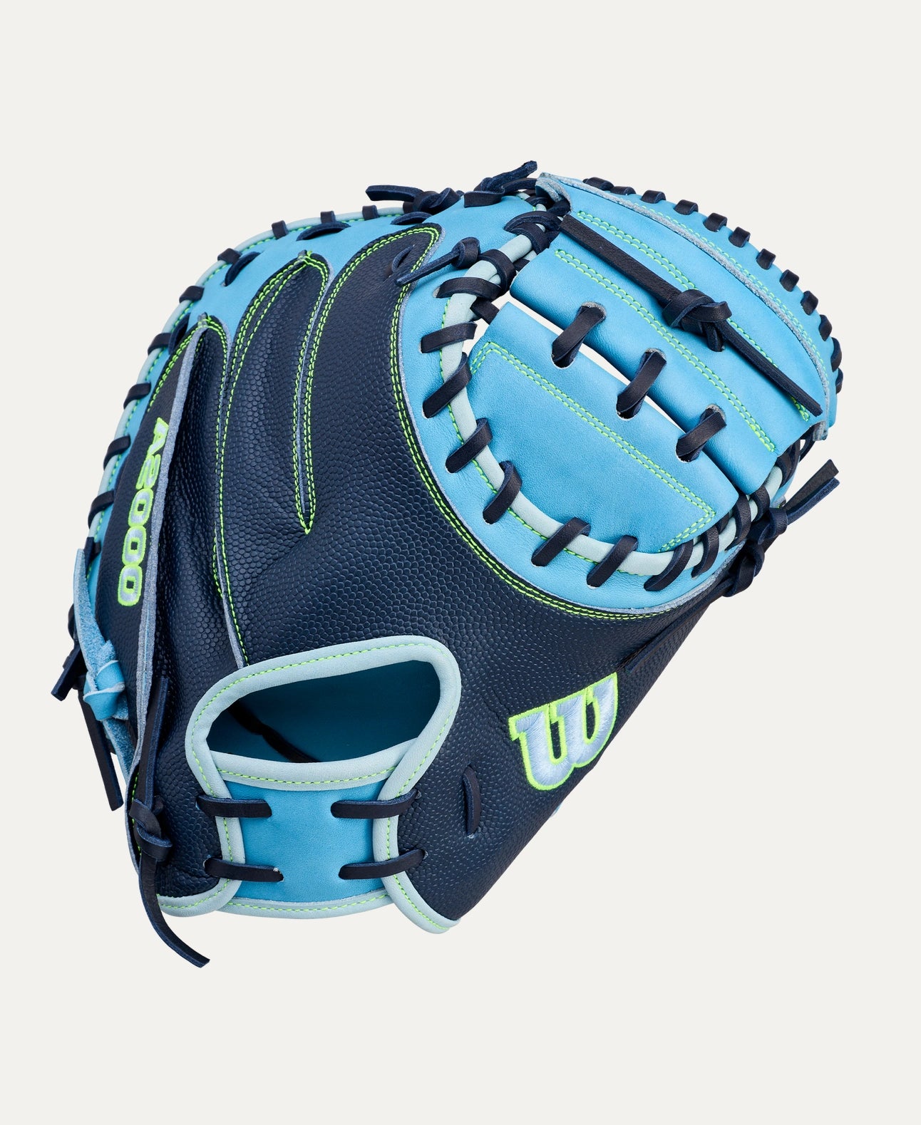 WILSON A2000 SUMMER '26 CM33SS NAVY/SKY 33" RIGHT THROW CATCHERS MITT