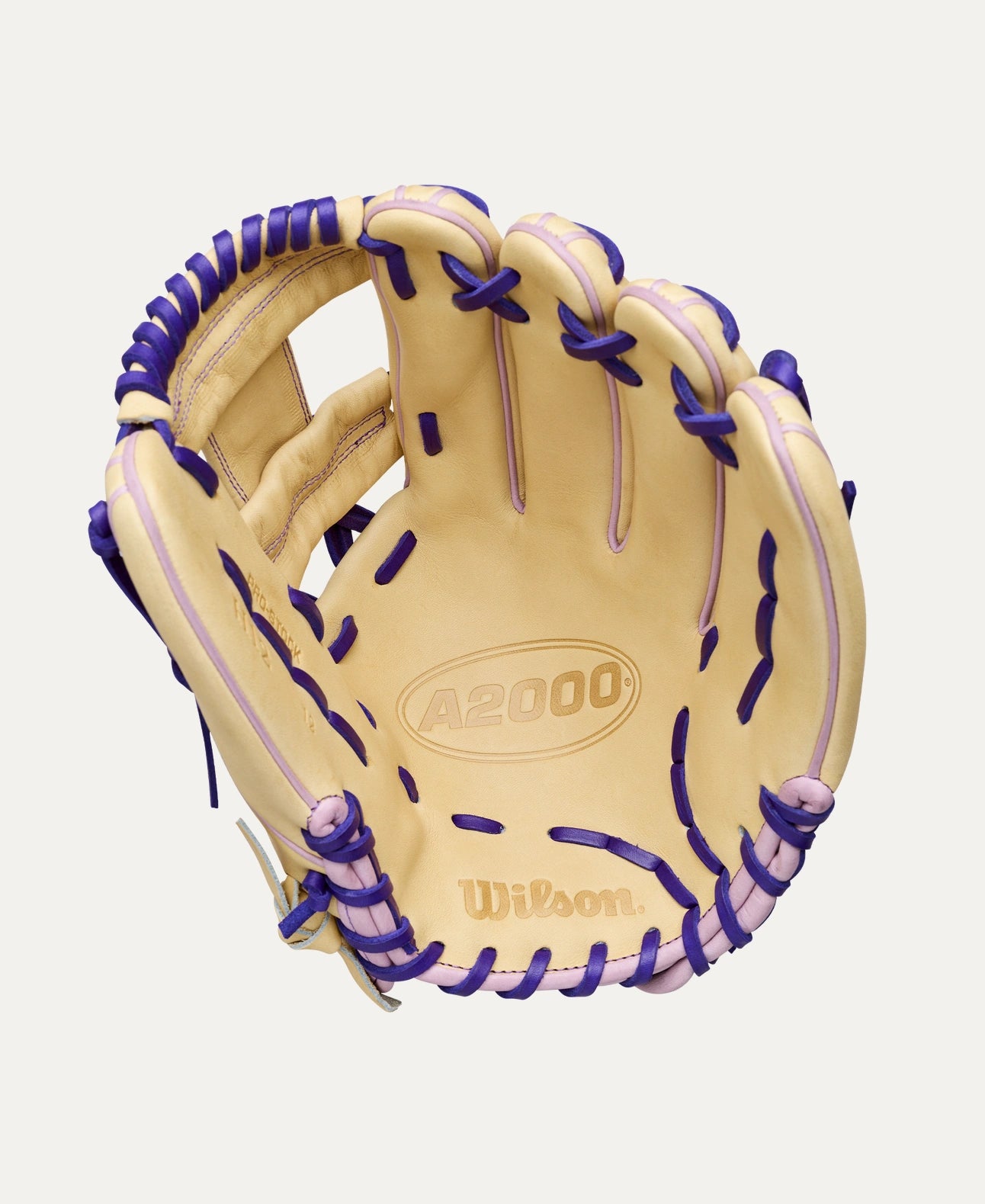 WILSON A2000FP SUMMER '26 H12 BLD/LAVENDER/PURPLE 12" RIGHT THROW GLOVE