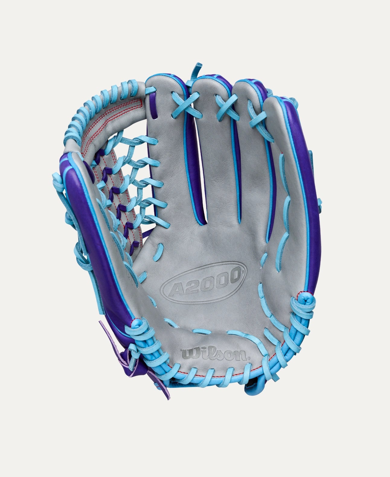 WILSON A2000FP SUMMER '26 T125 PURP/GY/SKY 12.5" RIGHT THROW GLOVE
