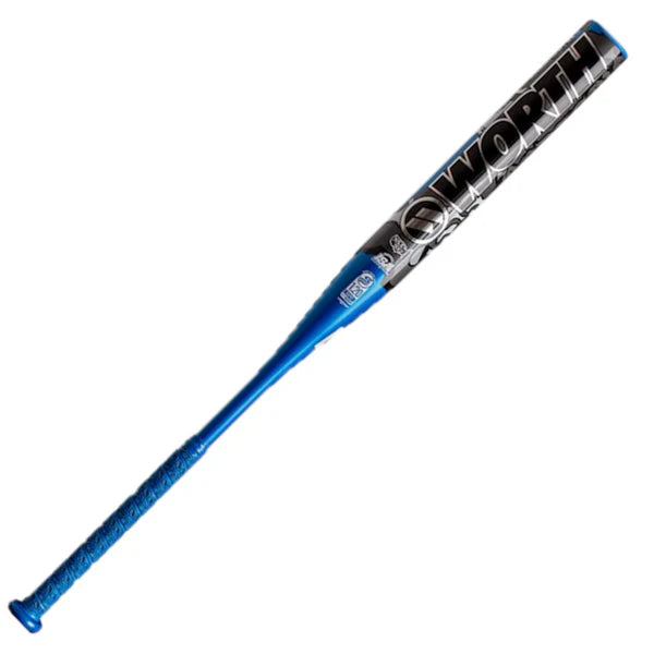 Worth Bedlam Phil Matte Signature Model USSSA Blue 1PC 12.75” Slowpitch Bat (2025)
