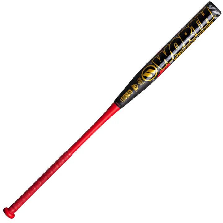WORTH BEDLAM 2PC 12" XXL LOAD USSSA BAT WSU6JRB12X