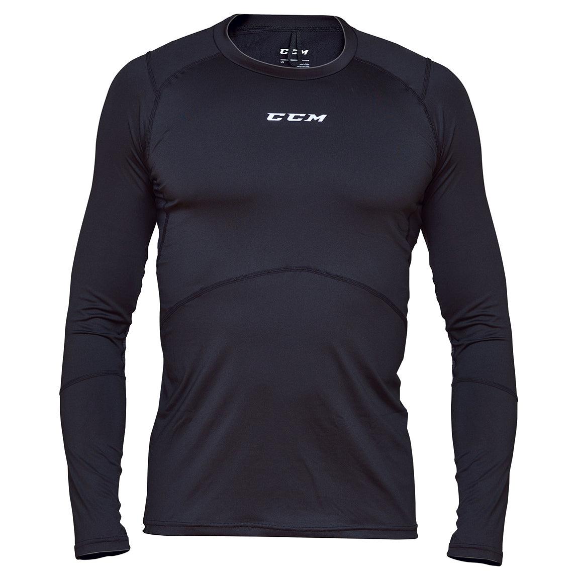 Compression Long Seeve Top With Gel - Senior