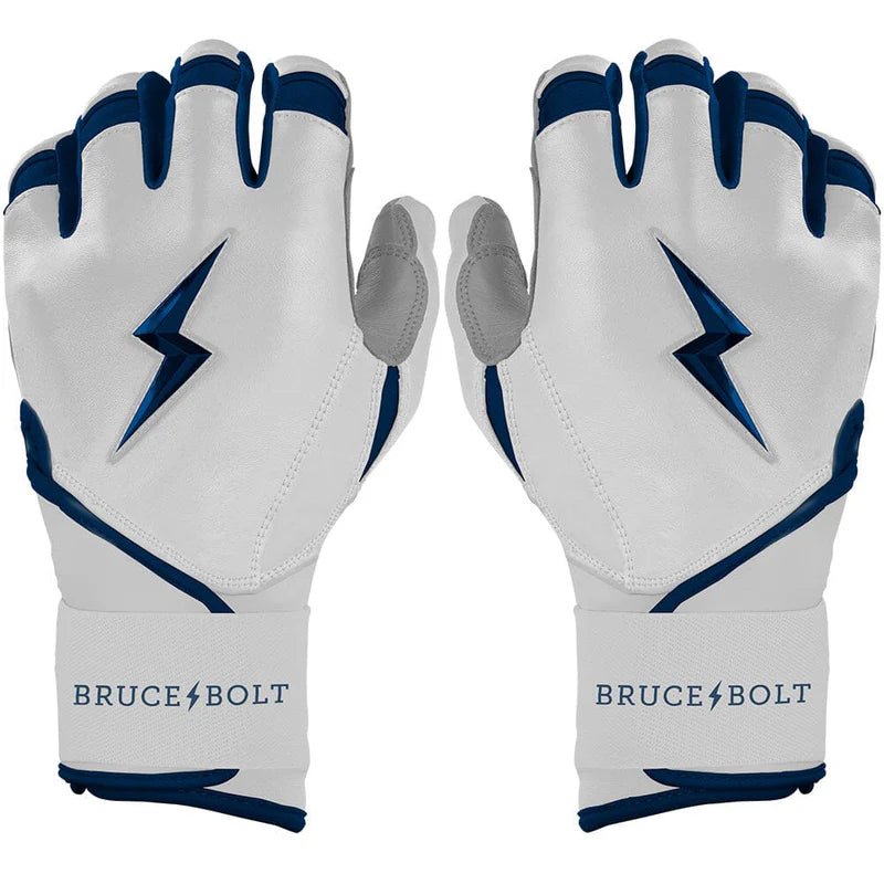 BRUCE BOLT CHROME SERIES LONG CUFF BATTING GLOVES